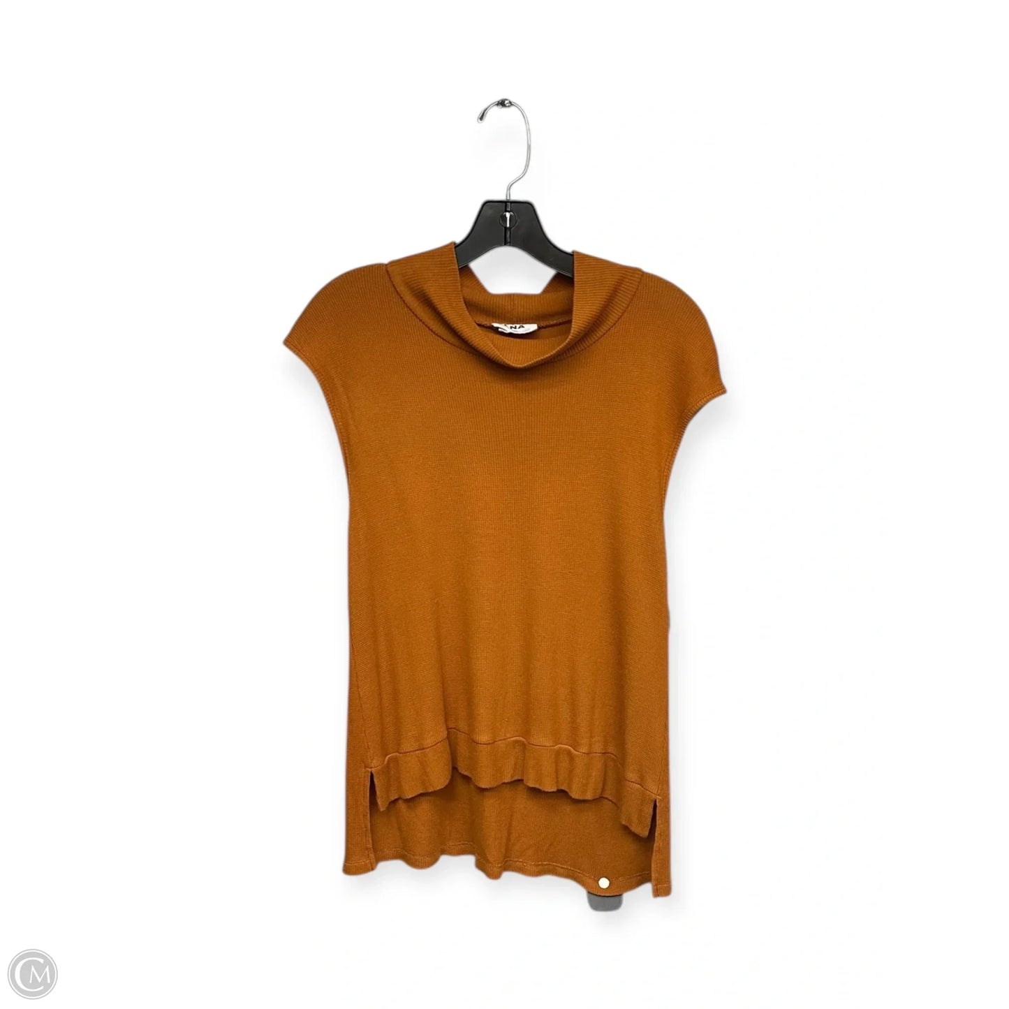 Top Sleeveless By Clothes Mentor In Orange, Size: S