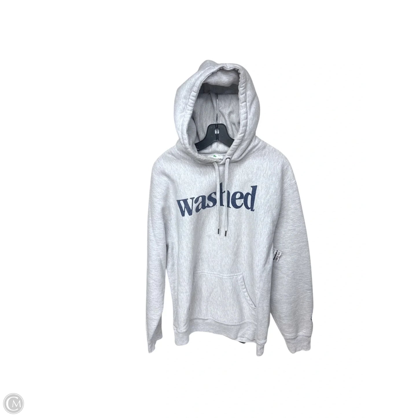 Sweatshirt Hoodie By Cmc In Grey, Size: L