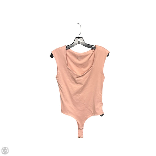 Bodysuit By Clothes Mentor In Pink, Size: L