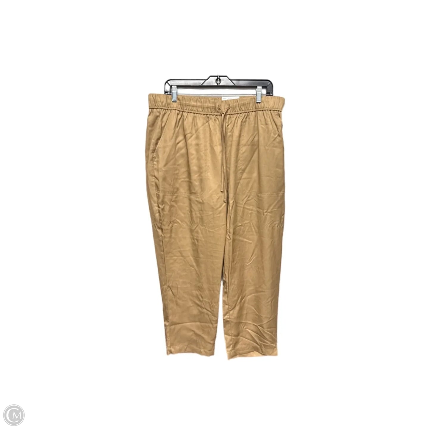 Pants Lounge By Croft And Barrow In Tan, Size: L