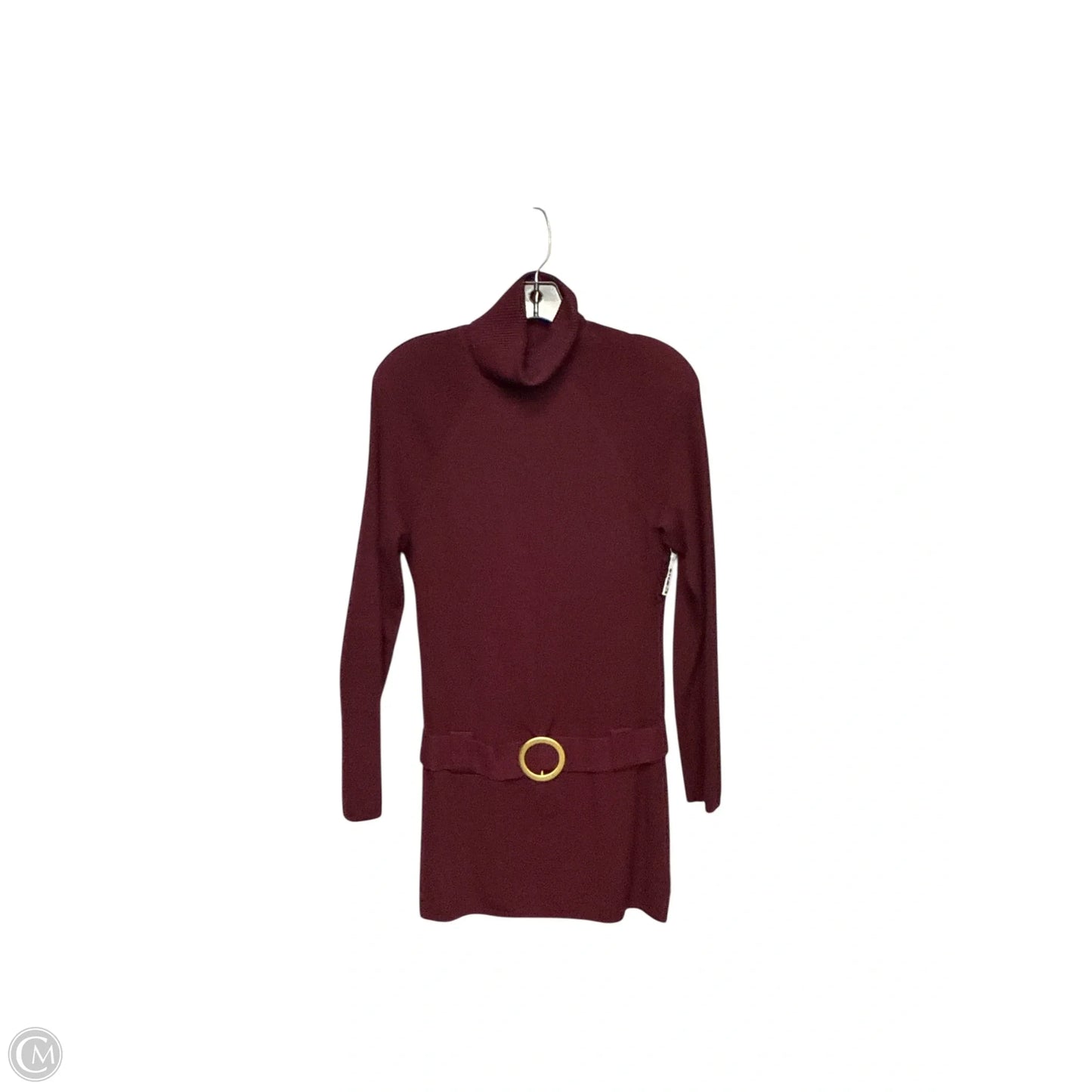 Dress Sweater By Inc In Maroon, Size: M