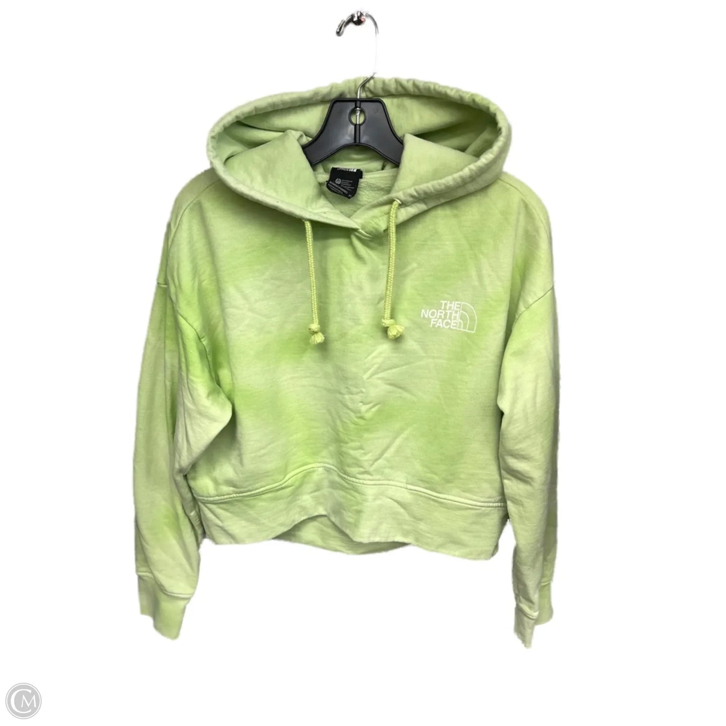 Sweatshirt Hoodie By The North Face In Green, Size: Xs