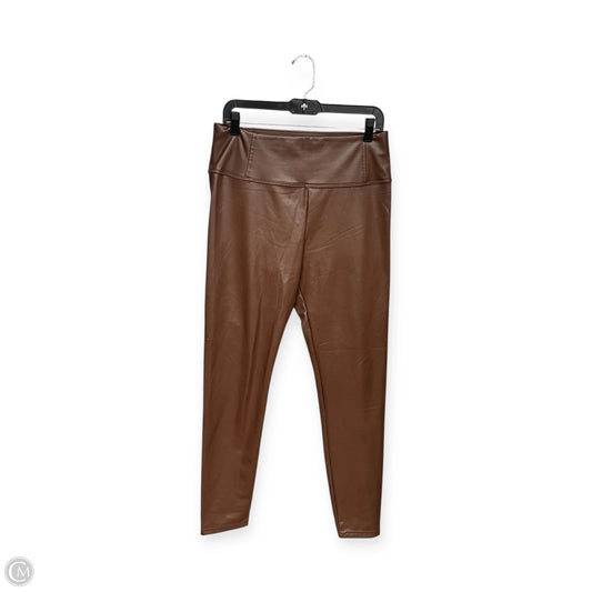 Pants Leggings By Bagatelle In Brown, Size: L
