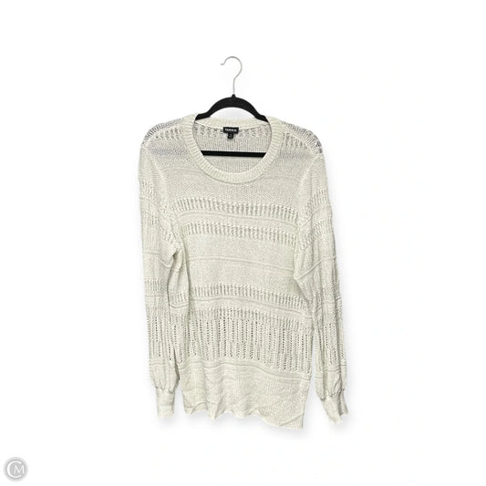Sweater By Torrid In Ivory, Size: 1x