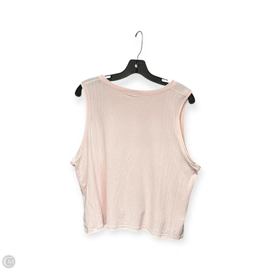 Athletic Tank Top By Lululemon In Pink, Size: L