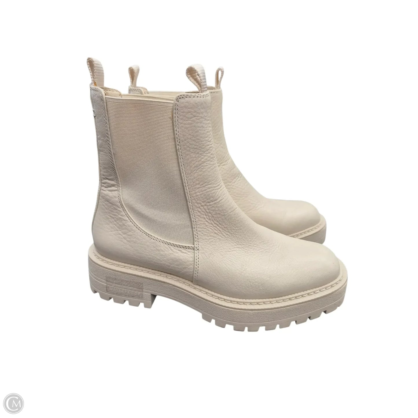 Boots Ankle Flats By Sam Edelman In Cream, Size: 7.5