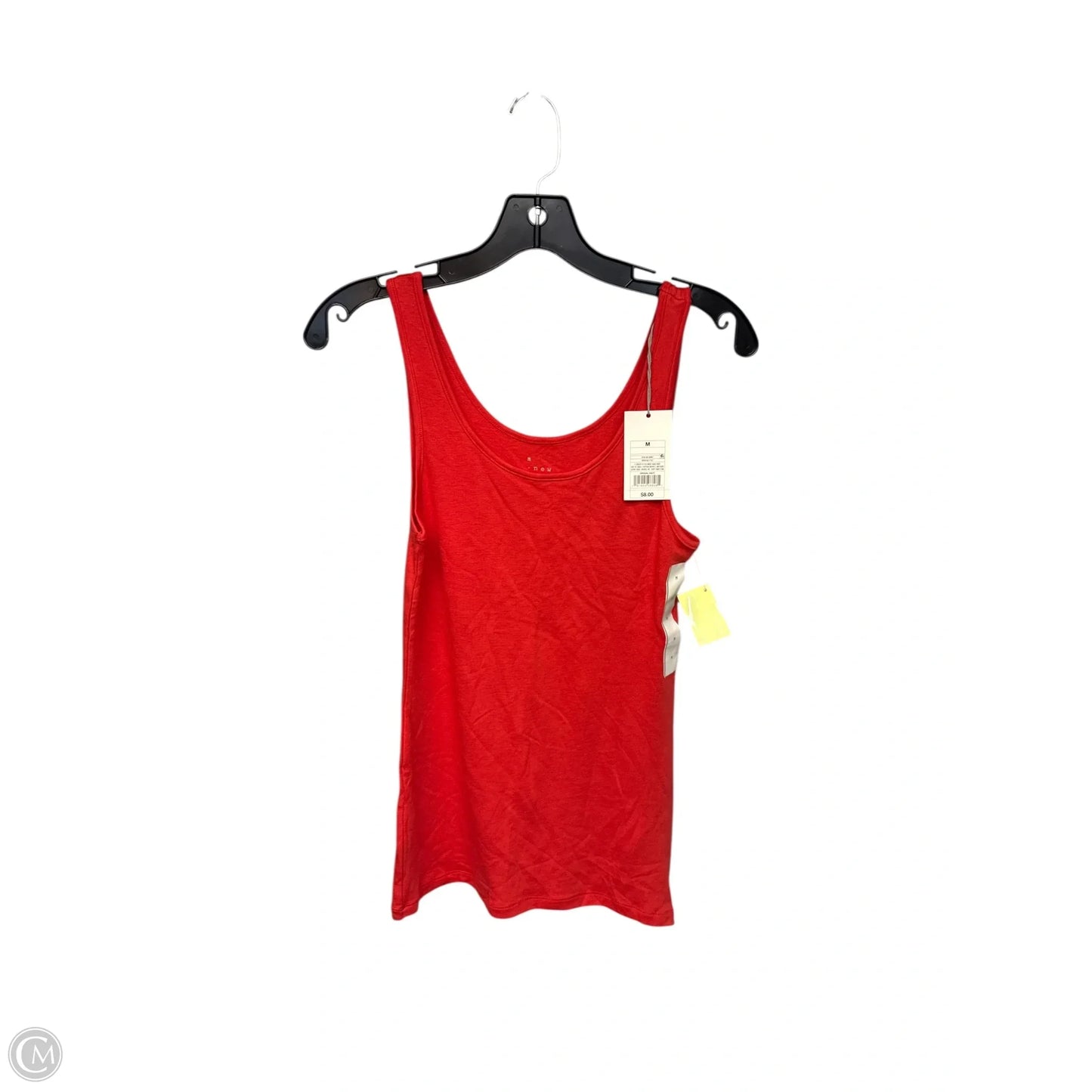 Tank Top By A New Day In Red, Size: M