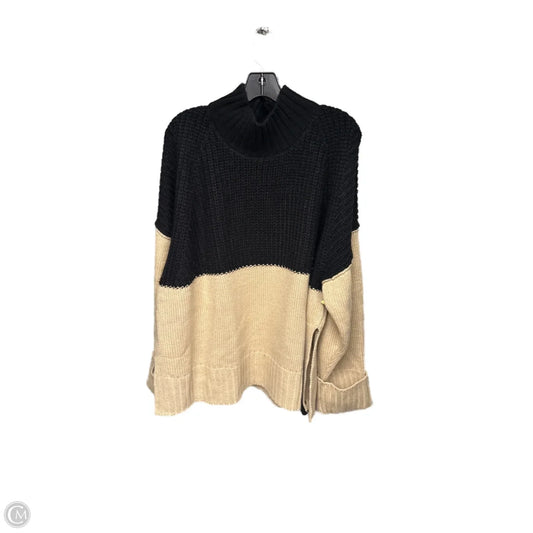 Sweater By Asos In Black & Tan, Size: 18