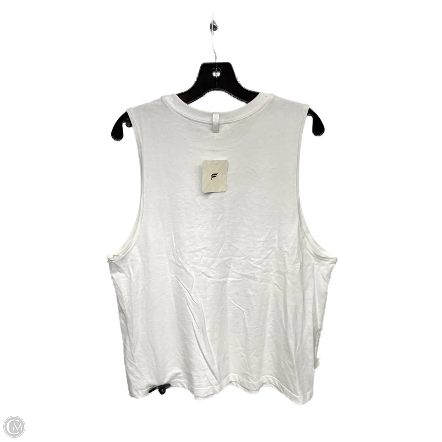 Athletic Tank Top By Fabletics In Purple & White, Size: M