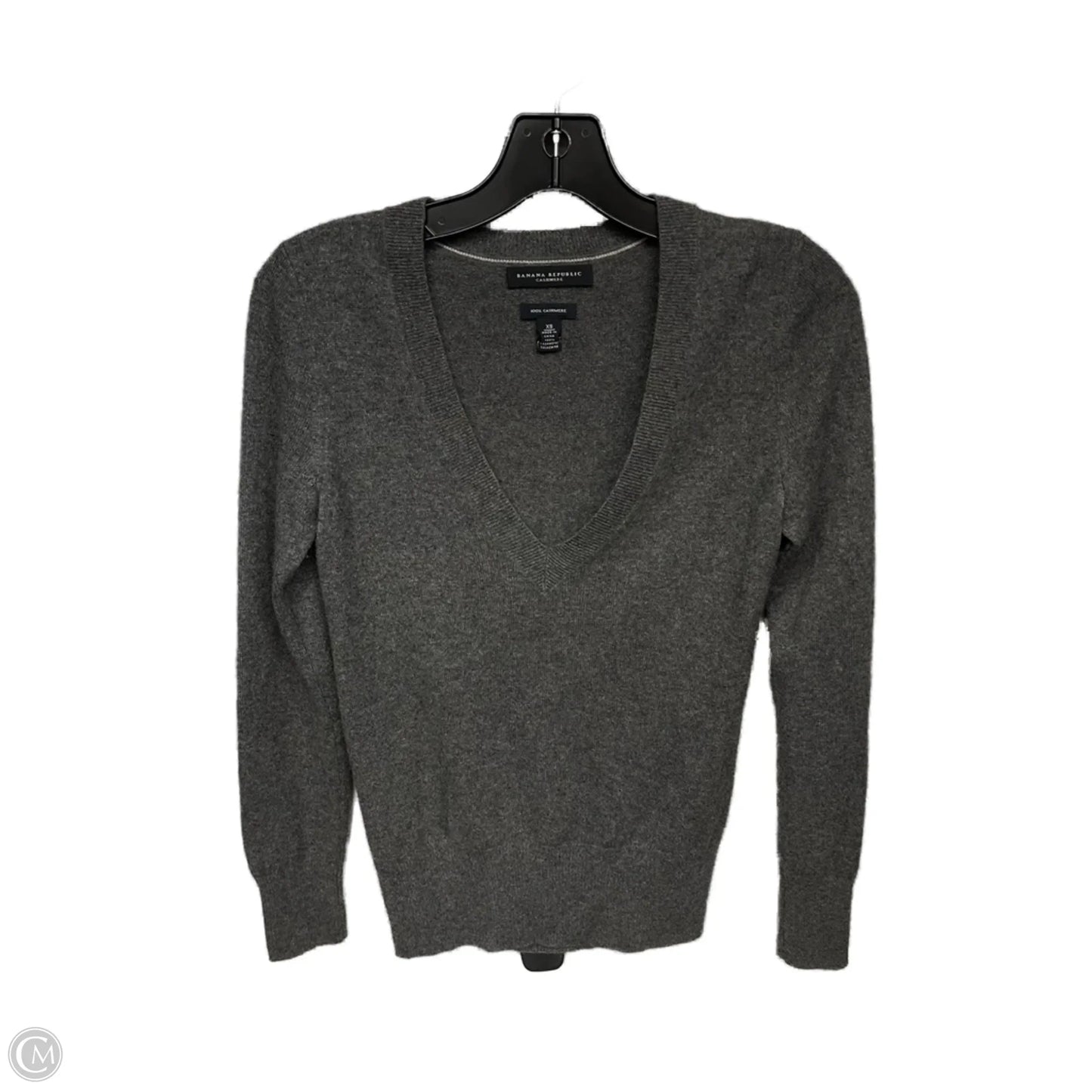 Sweater Cashmere By Banana Republic In Grey, Size: Xs