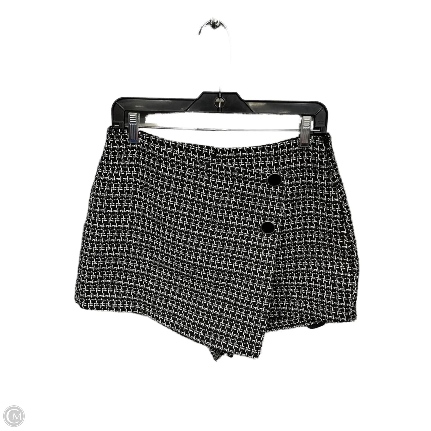 Skort By Stoosh In Black & White, Size: S