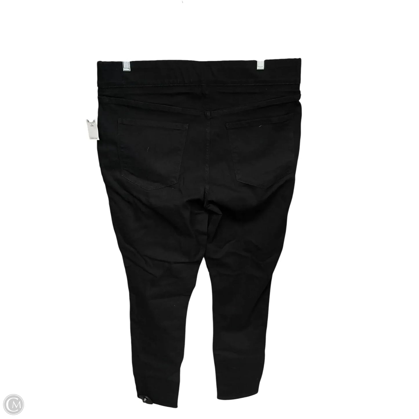 Jeans Jeggings By Old Navy In Black Denim, Size: 14