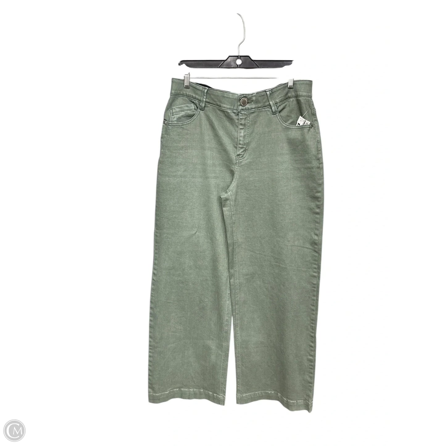 Pants Wide Leg By Wit & Wisdom In Green, Size: 10