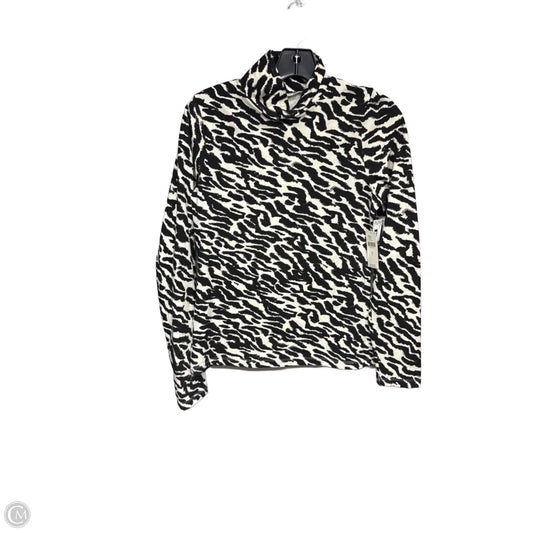 Top Long Sleeve By Maeve In Zebra Print, Size: S