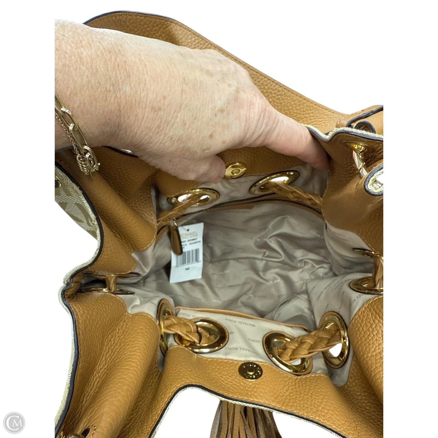 Handbag Designer By Michael Kors, Size: Large