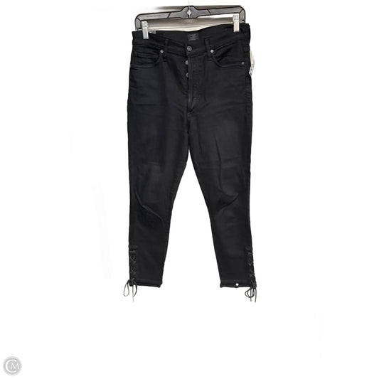 Jeans Straight By Citizens Of Humanity In Black Denim, Size: 28