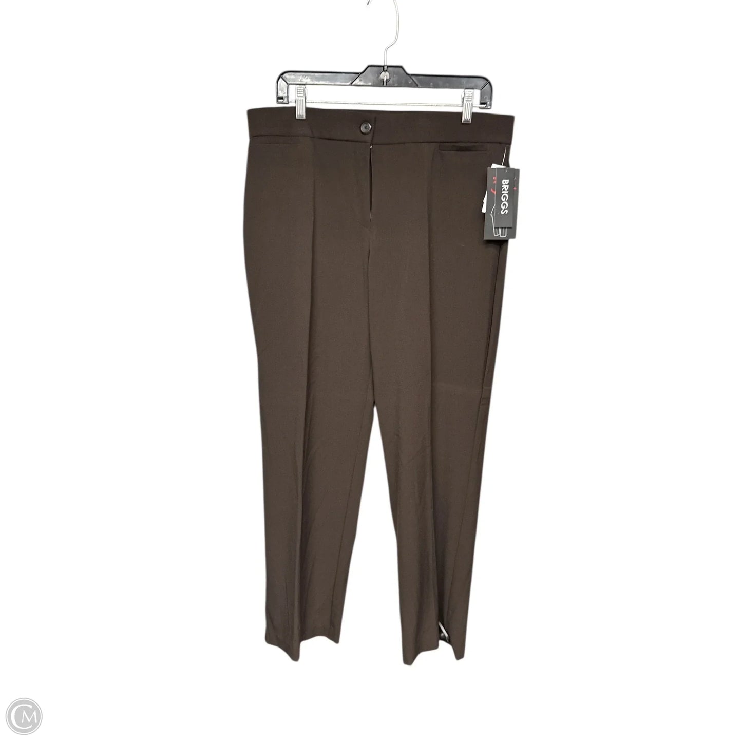 Pants Dress By Briggs In Brown, Size: 14