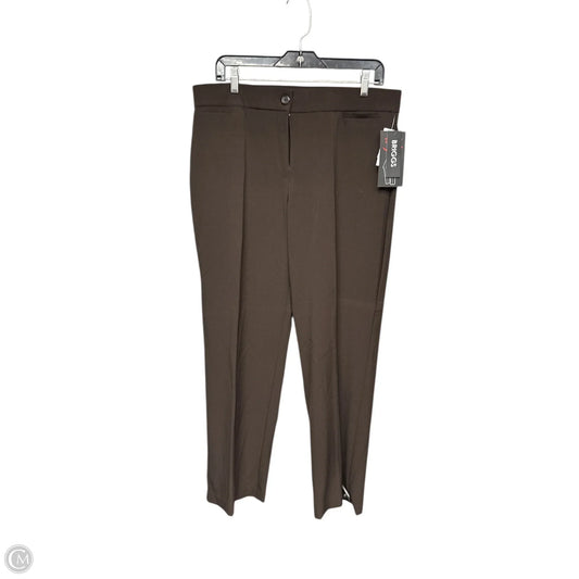 Pants Dress By Briggs In Brown, Size: 14