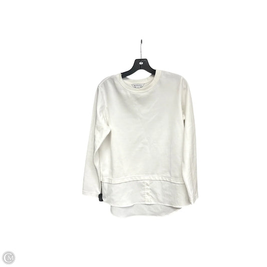 Top Long Sleeve By Athleta In White, Size: S