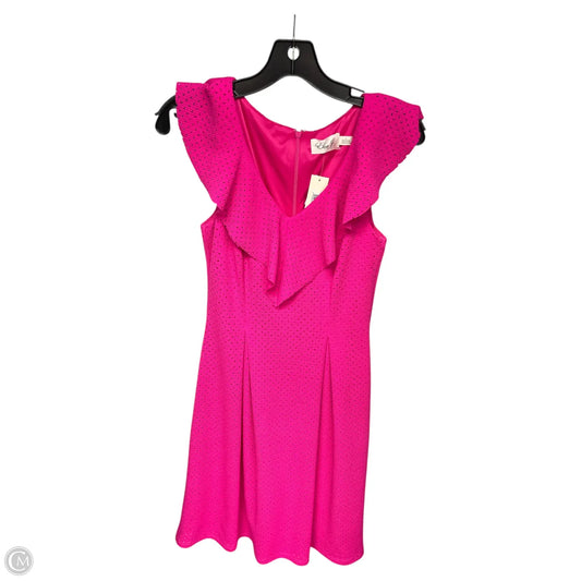 Dress Party Midi By Eliza J In Pink, Size: 4