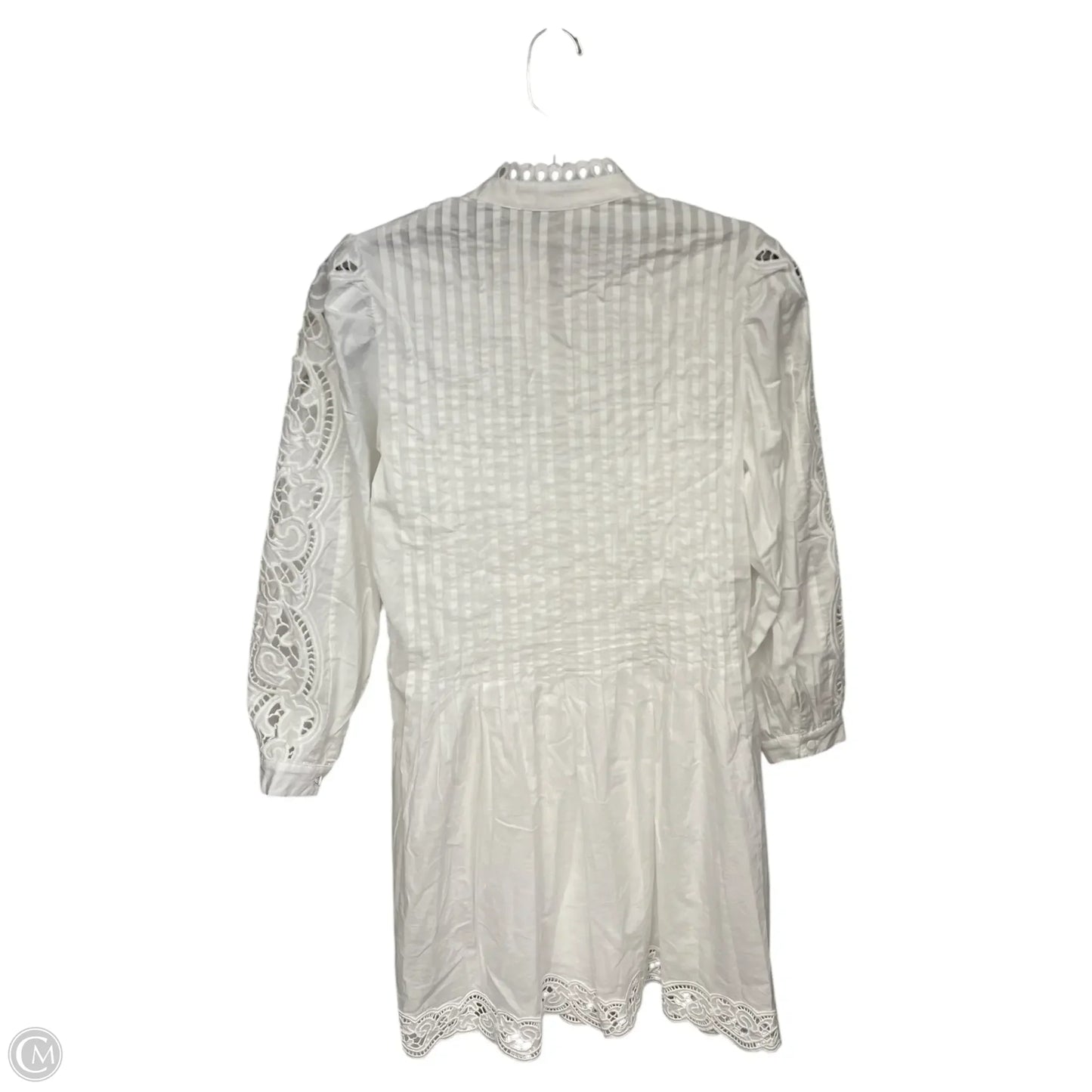 Dress Party Midi By Madewell In White, Size: Xs