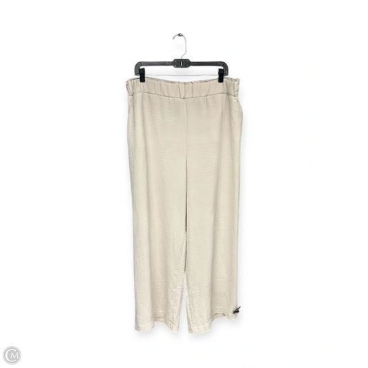 Pants Lounge By Hilary Radley In Tan, Size: Xl