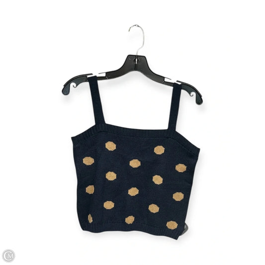 Top Sleeveless By Altard State In Polkadot Pattern, Size: L