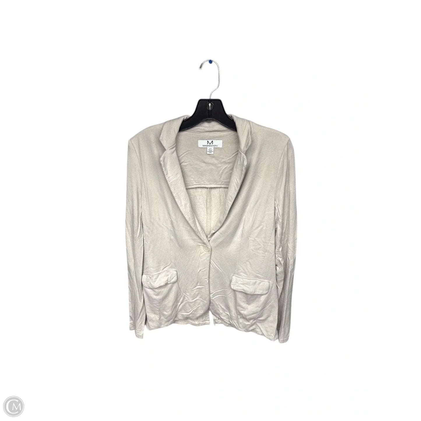 Blazer By Magaschoni In Beige, Size: S