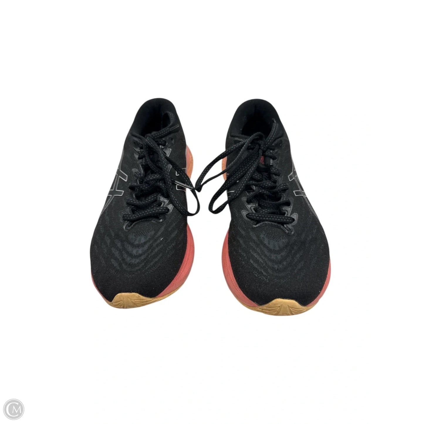 Shoes Athletic By Asics In Black & Pink, Size: 7.5