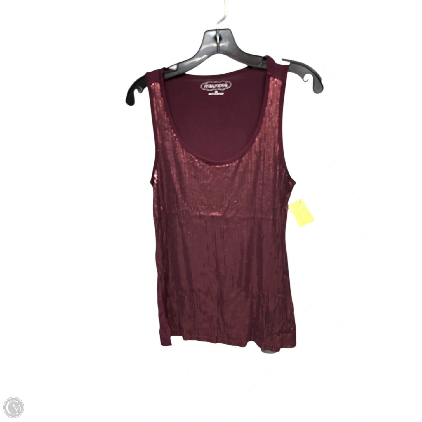 Tank Top By Maurices In Maroon, Size: M