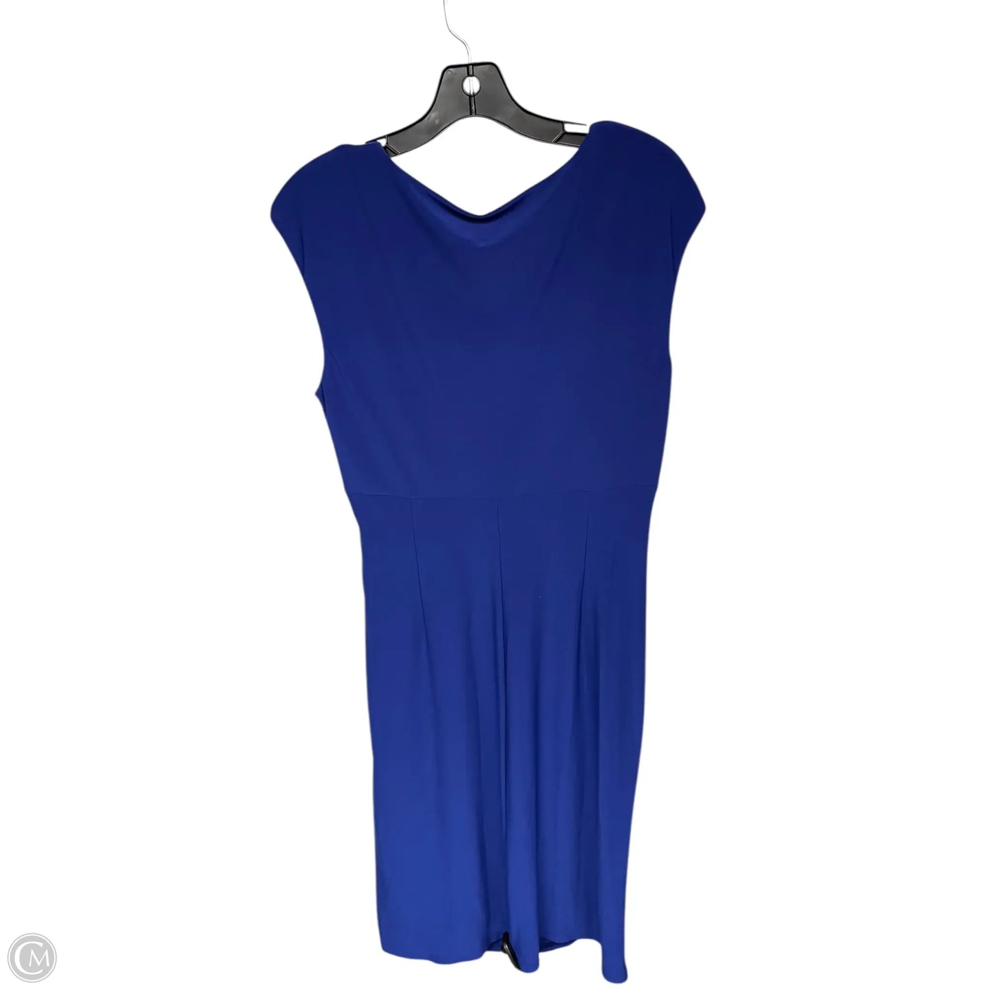 Dress Party Midi By Lauren By Ralph Lauren In Blue, Size: 12