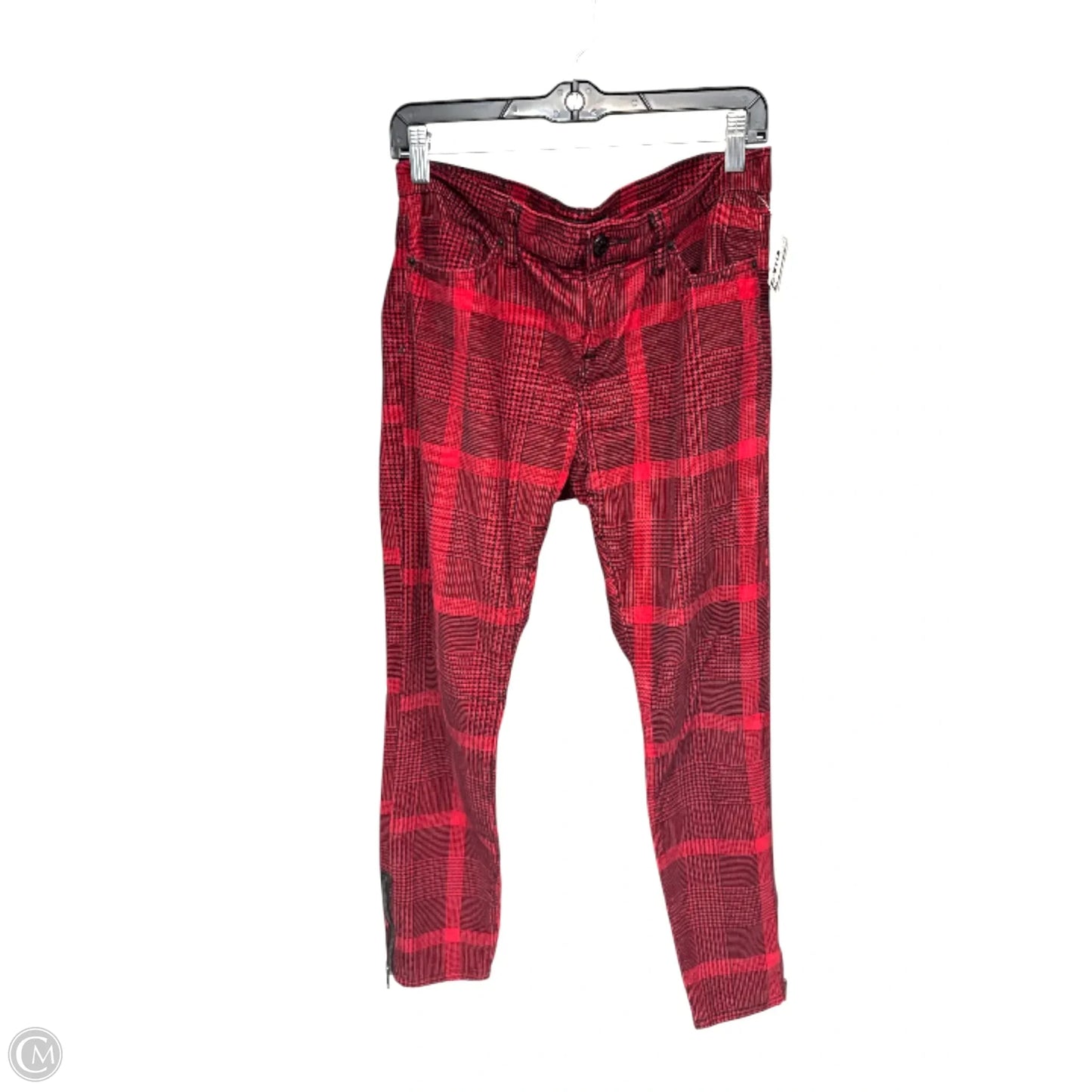 Pants Cropped By Bdg In Plaid Pattern, Size: 8