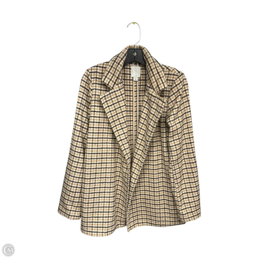 Blazer By Joie In Plaid Pattern, Size: S