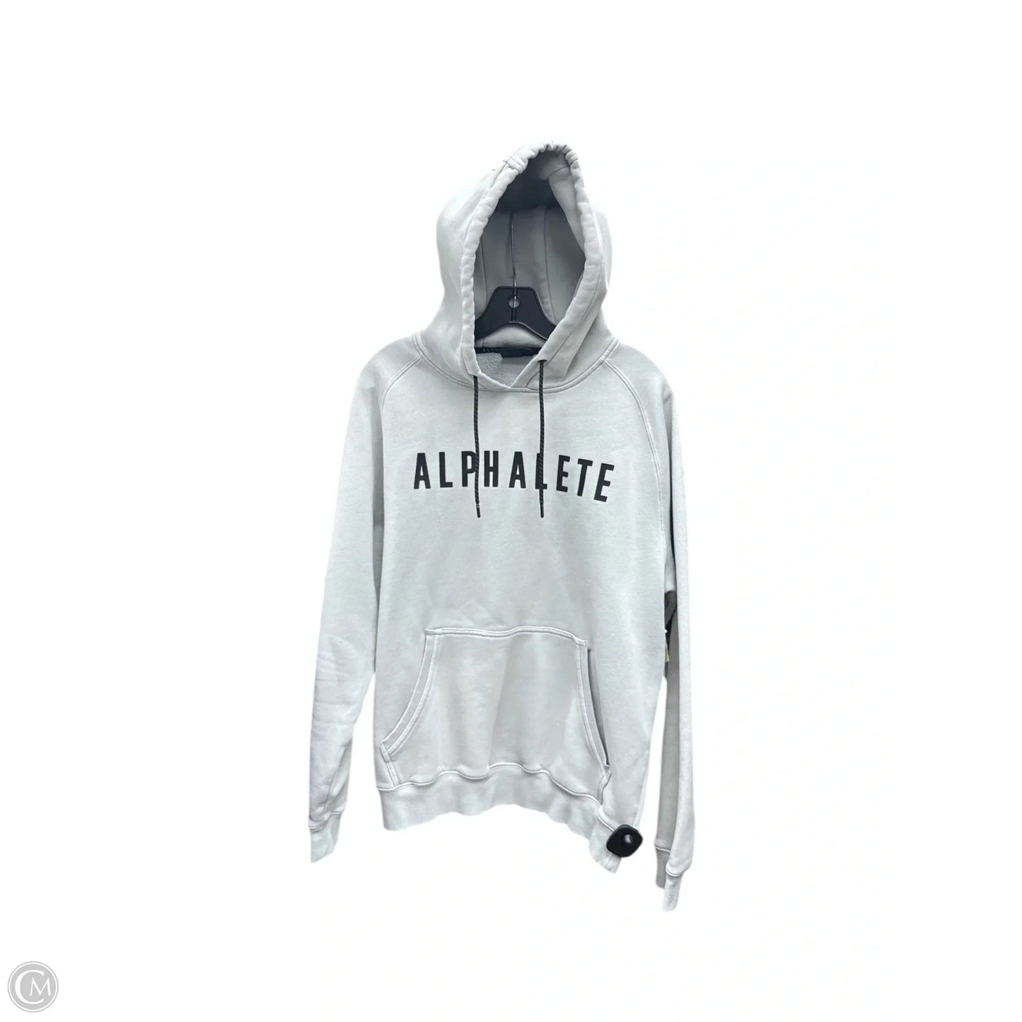 Athletic Sweatshirt Hoodie By Alphalete In Green, Size: L