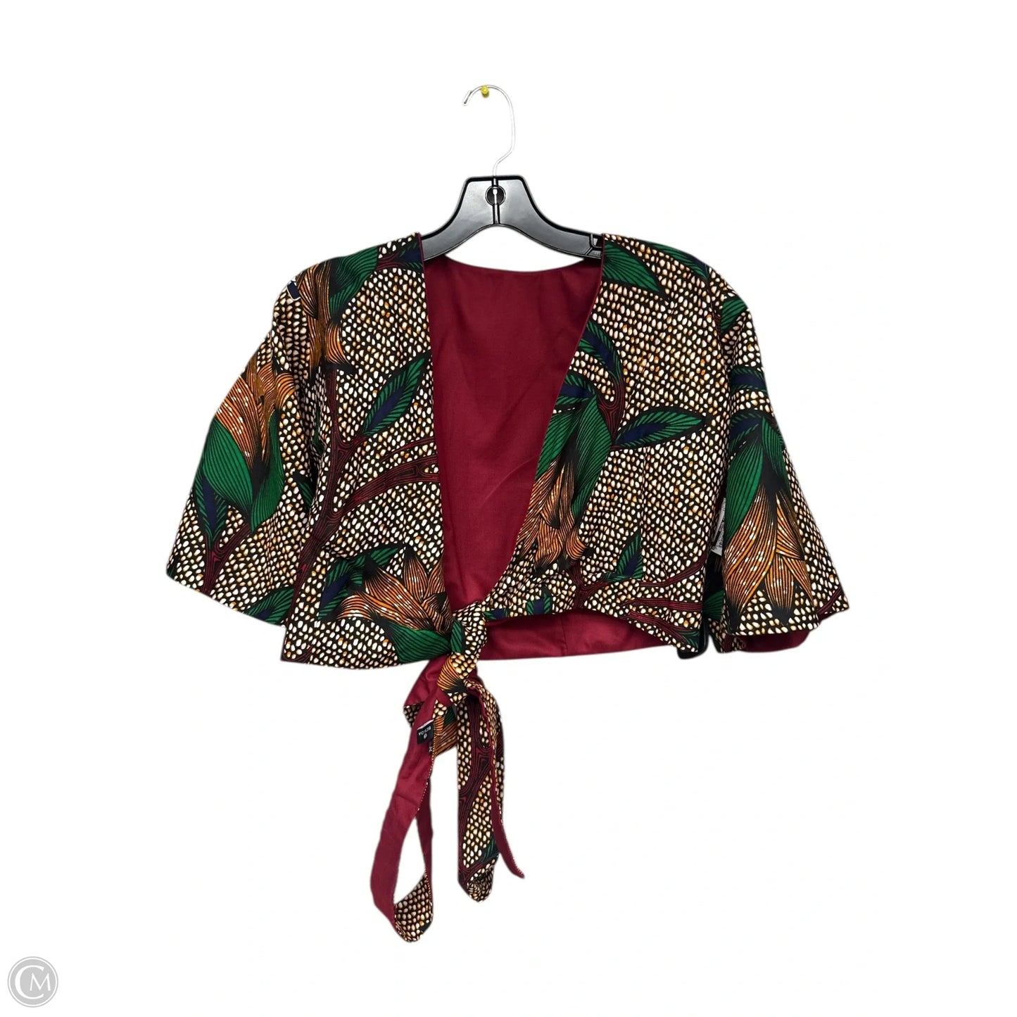 Top Long Sleeve By Clothes Mentor In Multi-colored, Size: M