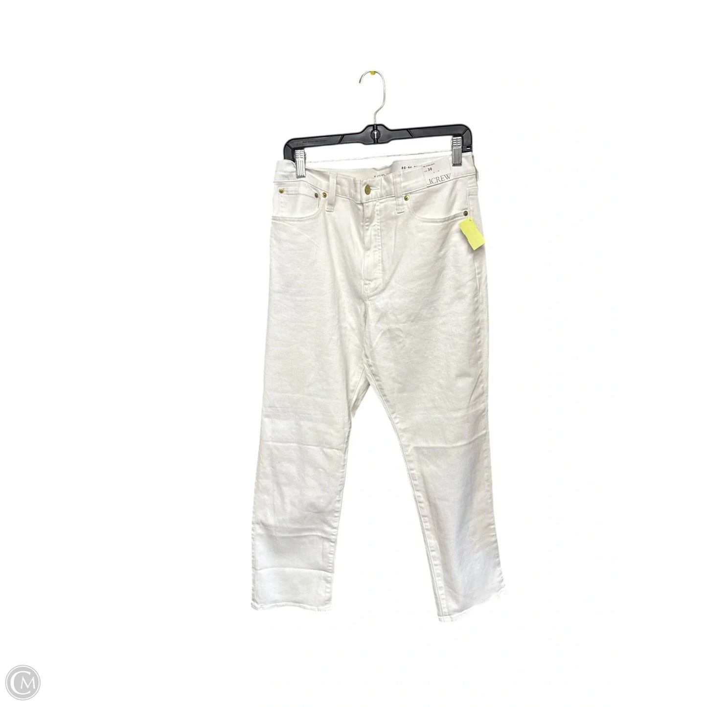 Jeans Skinny By J. Crew In White, Size: 30