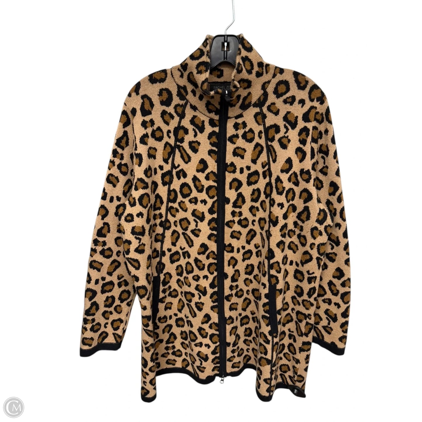 Jacket Other By Rachel Zoe In Animal Print, Size: 2x
