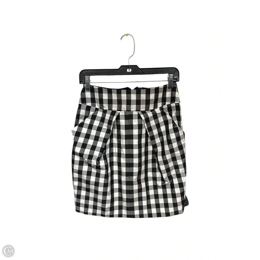 Skirt Midi By Clothes Mentor In Checkered Pattern, Size: Xs