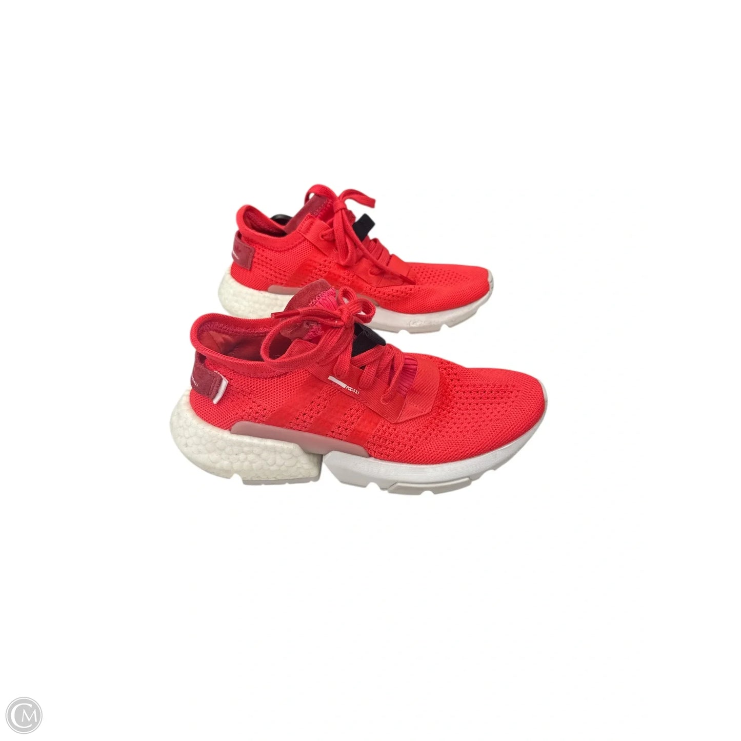 Shoes Athletic By Adidas In Orange & Red, Size: 6