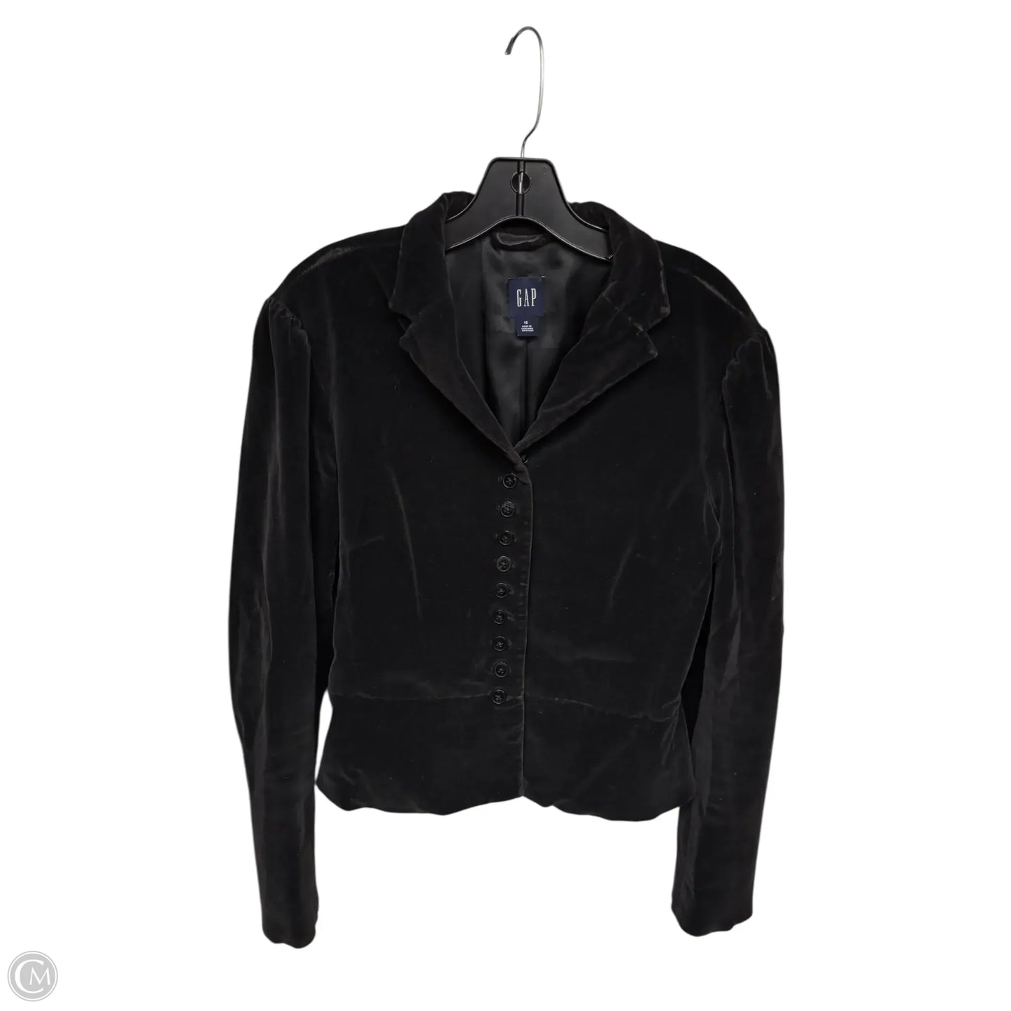 Blazer By Gap In Black, Size: 12