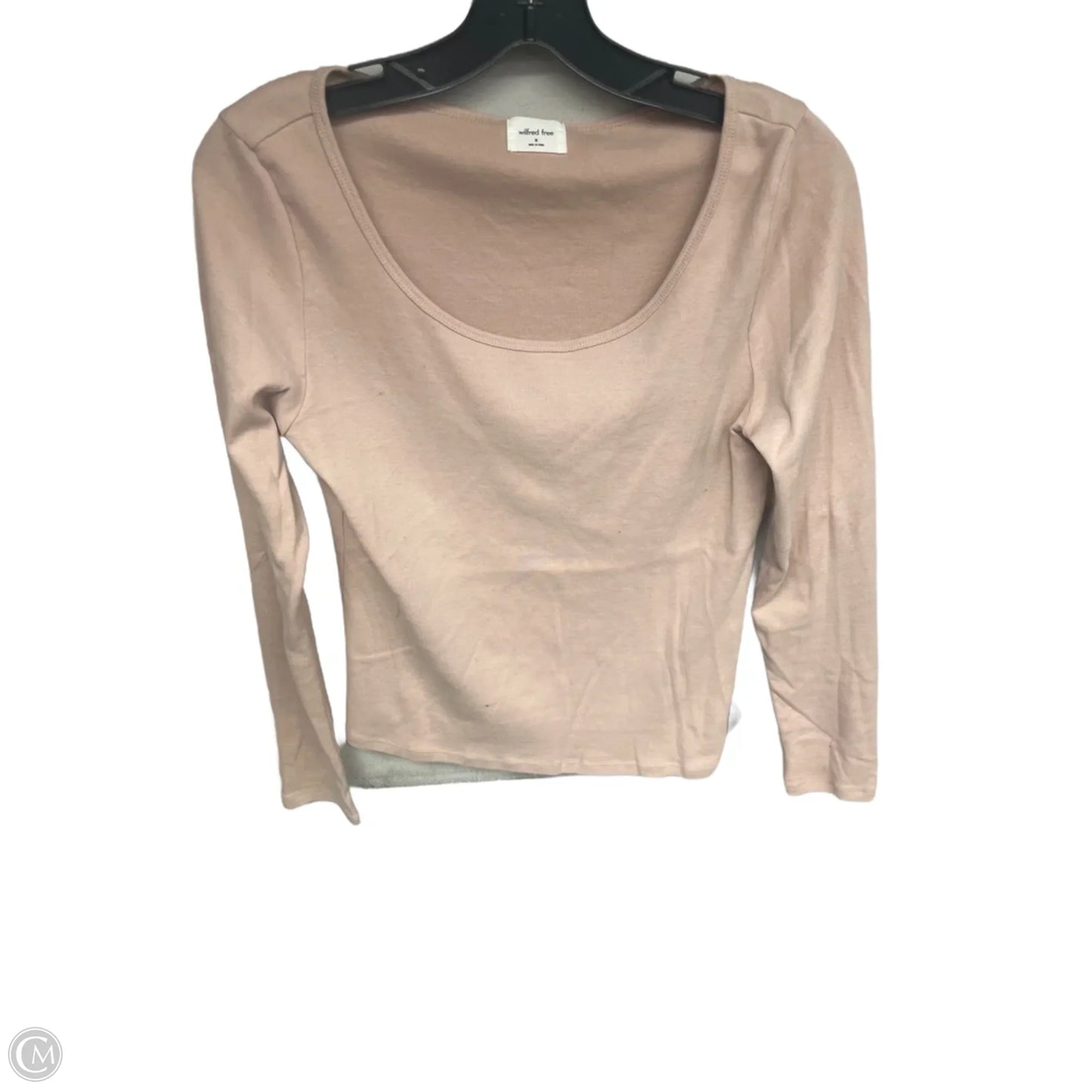 Top Long Sleeve Basic By Wilfred In Pink, Size: M