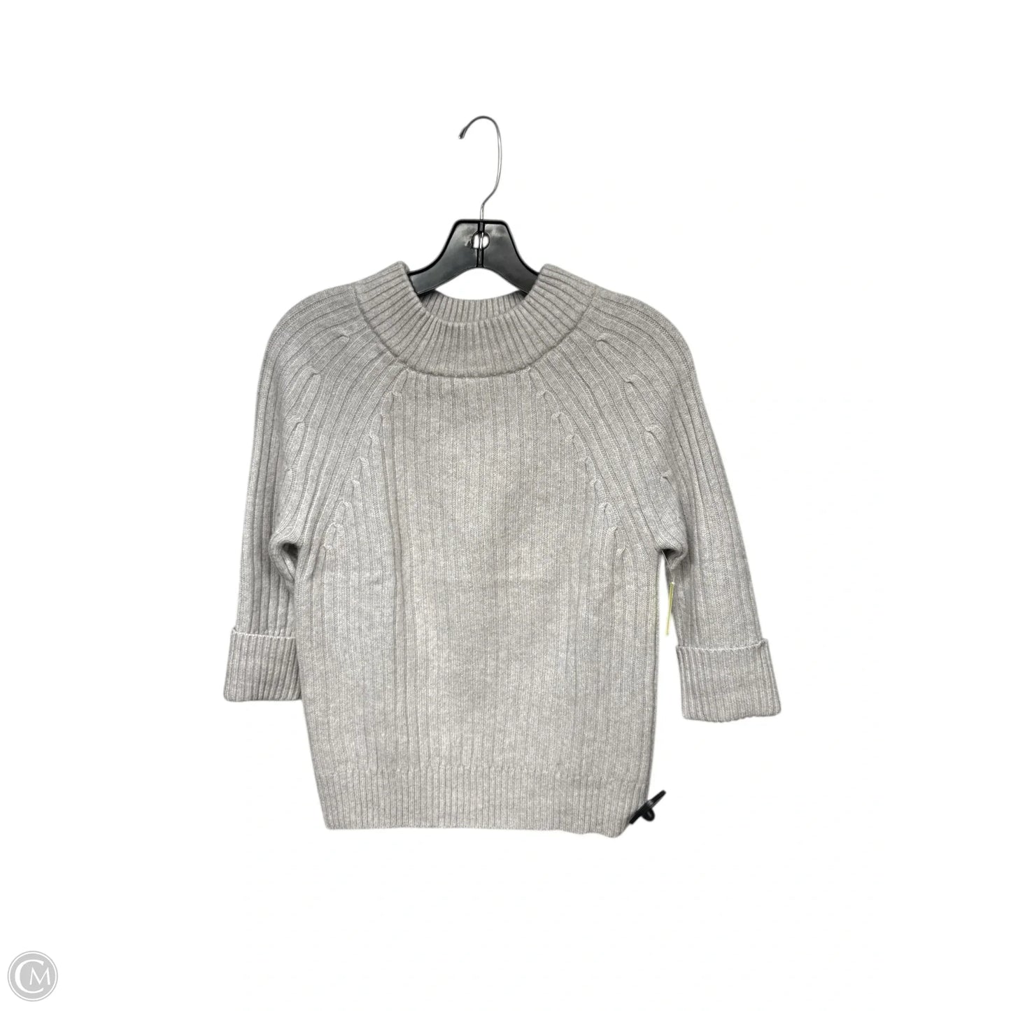 Sweater Cashmere By Saks Fifth Avenue In Grey, Size: M