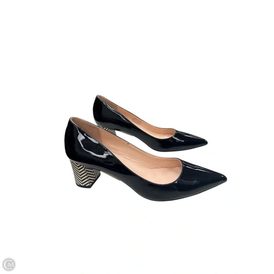 Shoes Designer By Kate Spade In Black & Cream, Size: 7.5