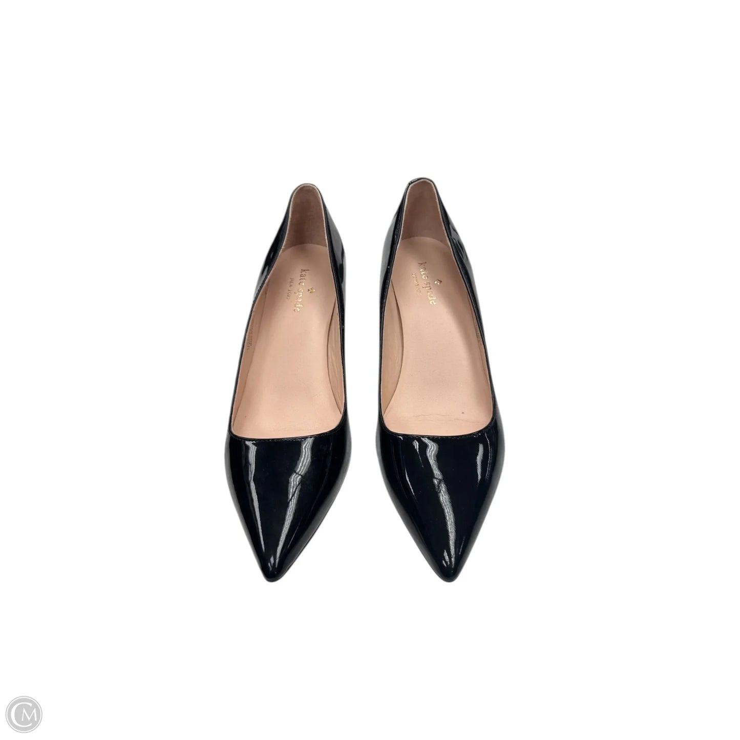 Shoes Designer By Kate Spade In Black & Cream, Size: 7.5