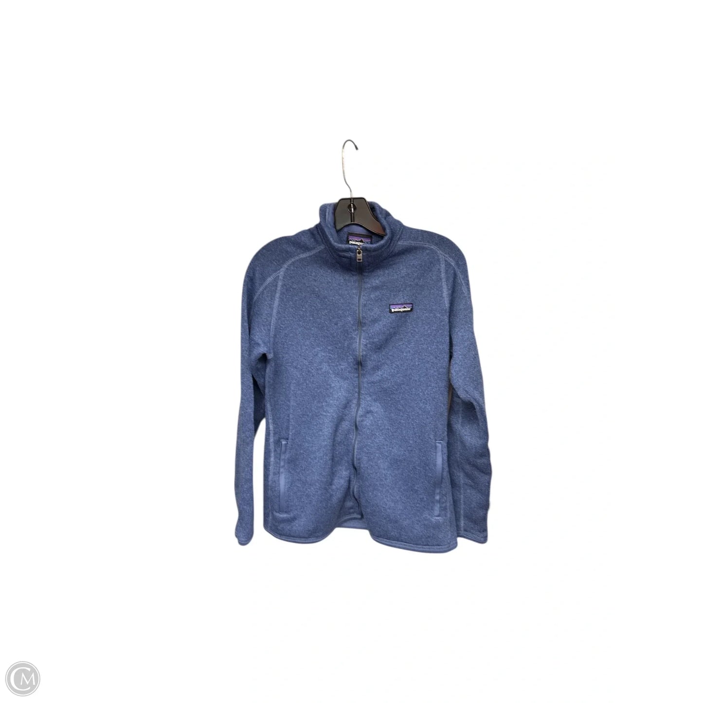 Jacket Fleece By Patagonia In Blue, Size: L