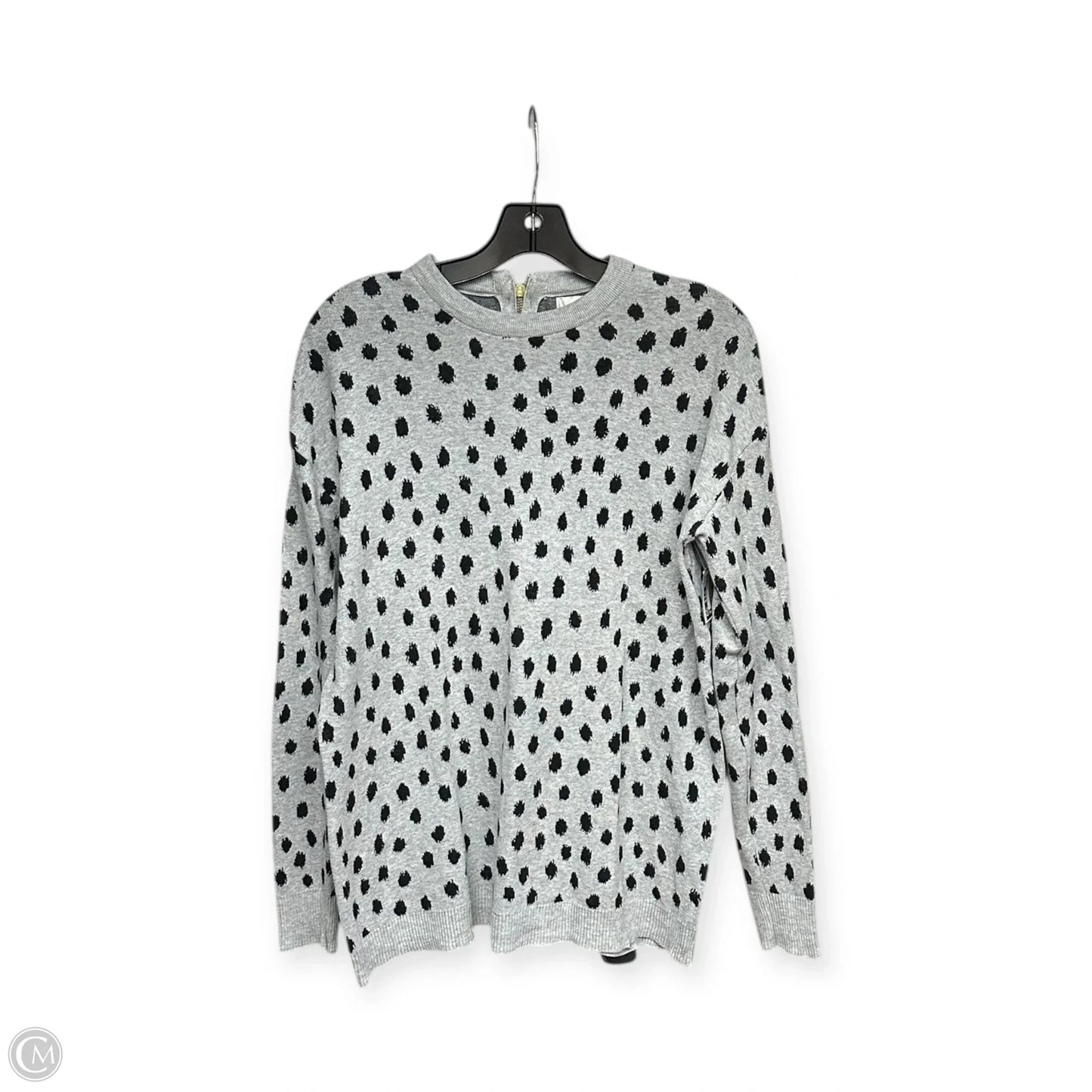 Sweater By H&m In Polkadot Pattern, Size: M