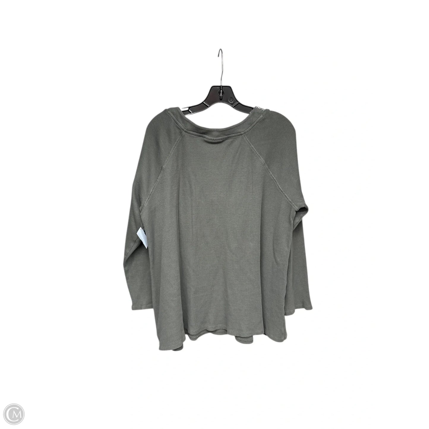 Top Long Sleeve By J. Jill In Green, Size: Xl