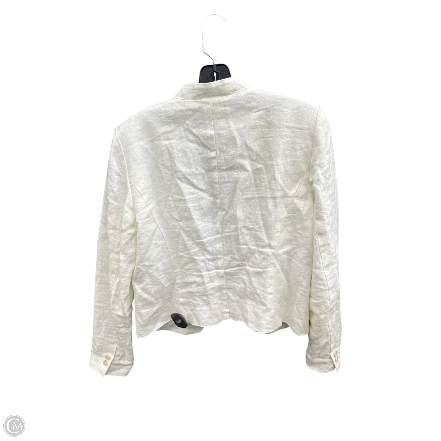 Blazer By Loft In Cream, Size: 6