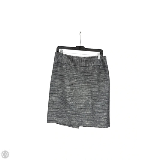 Skirt Midi By Anne Klein In Blue & White, Size: 8