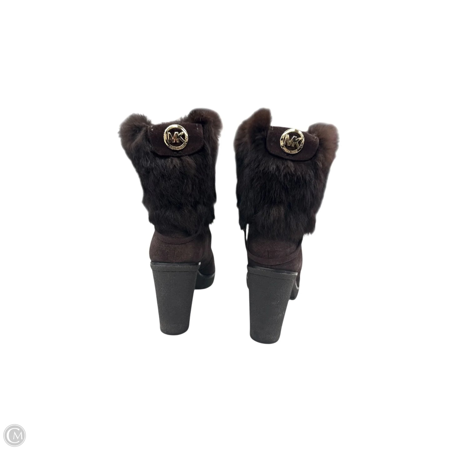 Boots Ankle Heels By Michael By Michael Kors In Brown, Size: 7